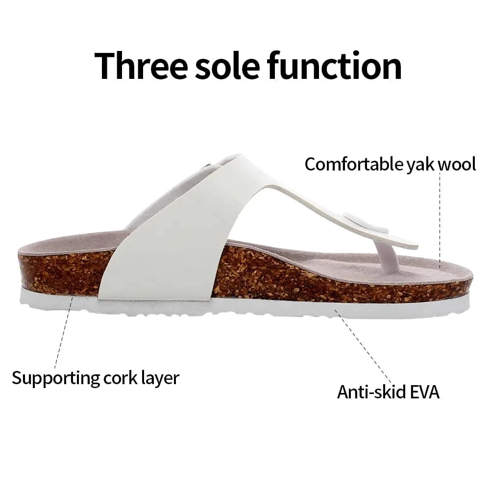 Primadon Sandalen & Flip-Flops Cozy | bequeme Pantoffeln unisex Wildleder