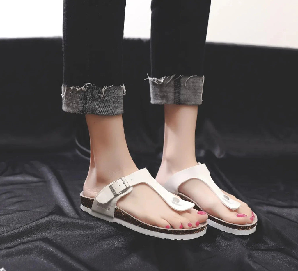Primadon Sandalen & Flip-Flops Cozy | bequeme Pantoffeln unisex Wildleder