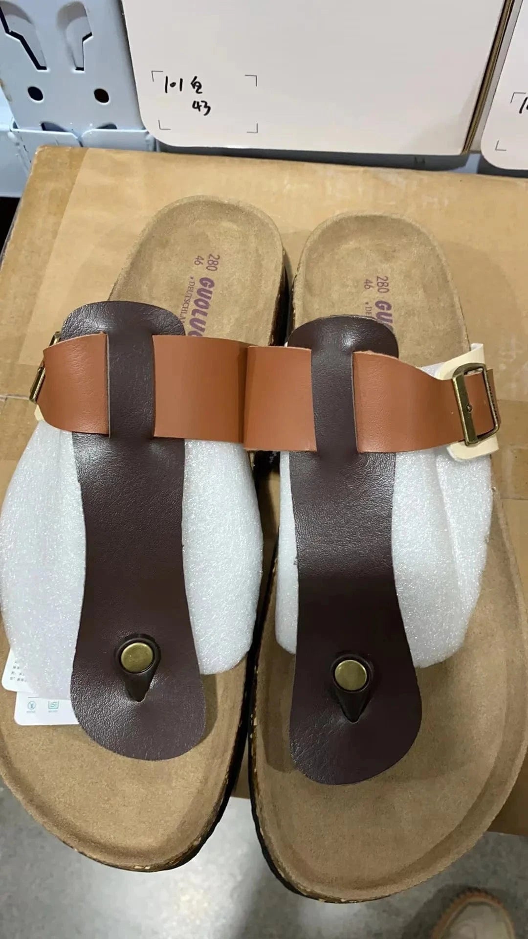 Primadon Sandalen & Flip-Flops Cozy | bequeme Pantoffeln unisex Wildleder