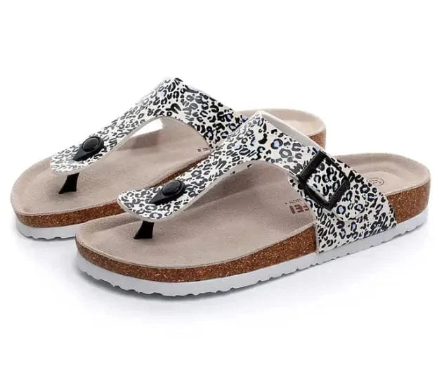 Primadon Sandalen & Flip-Flops Punkt / 46 Cozy | bequeme Pantoffeln unisex Wildleder