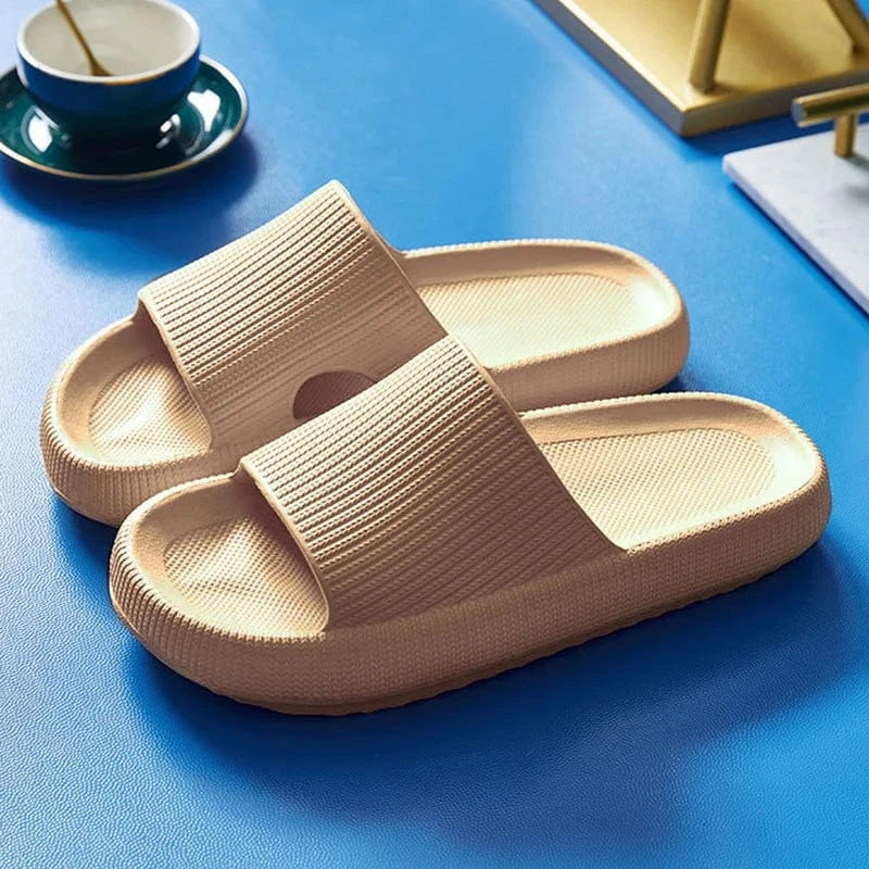 Primadon Sandalen Khaki / 34-35 Cozy | leichte Sandalen für Damen Sommer rutschfest