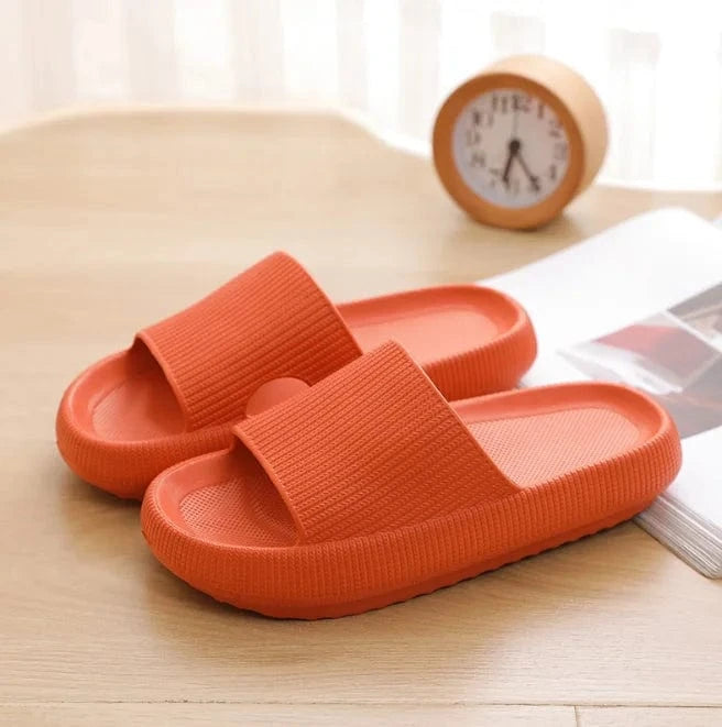 Primadon Sandalen Orange / 34-35 Cozy | leichte Sandalen für Damen Sommer rutschfest