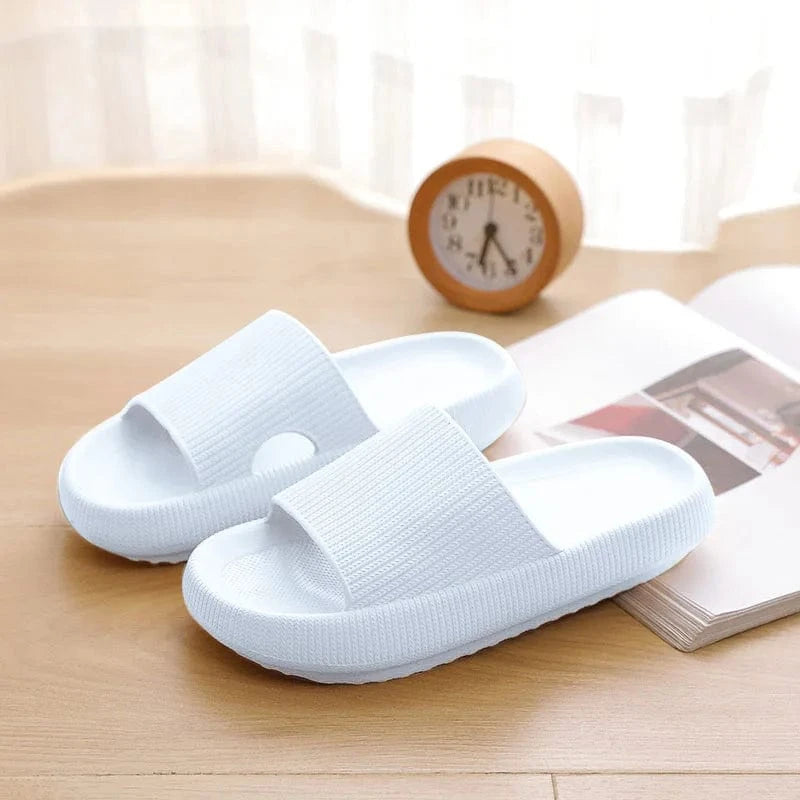Primadon Sandalen Weiß / 34-35 Cozy | leichte Sandalen für Damen Sommer rutschfest