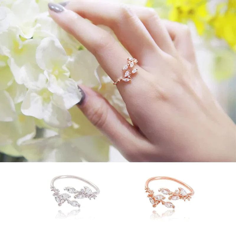 Primadon Schmuck Amara | Eleganter Damenring verstellbar aus hochwertigem Metall