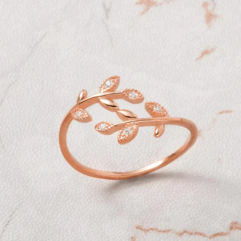 Primadon Schmuck Roségold Amara | Eleganter Damenring verstellbar aus hochwertigem Metall
