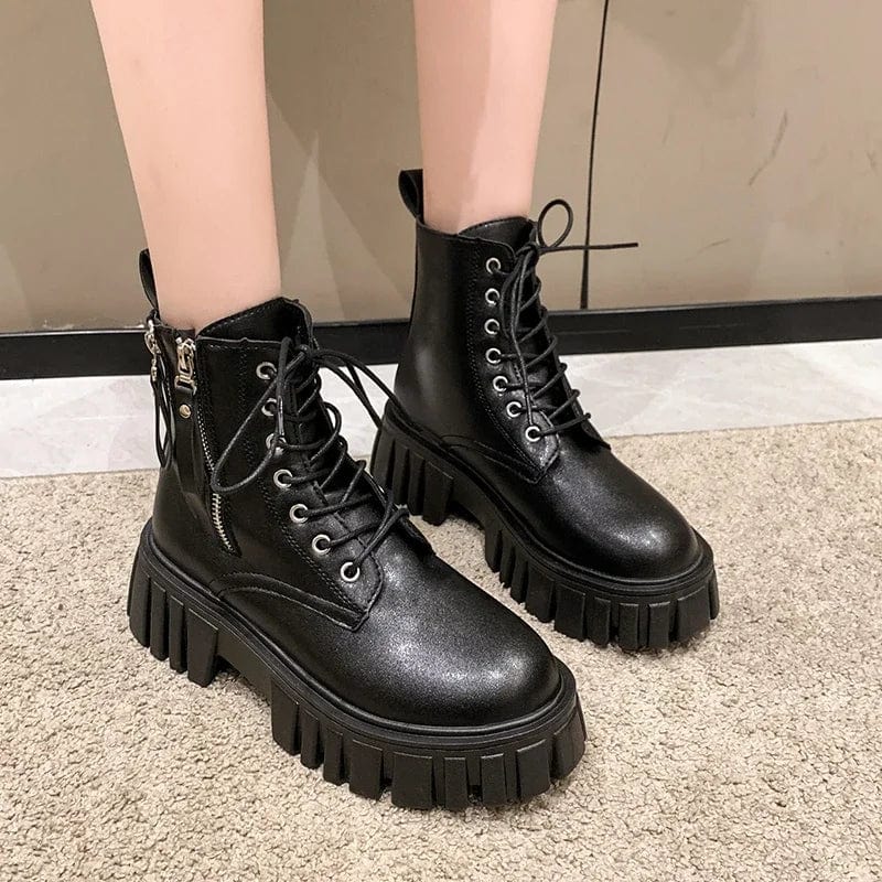 Primadon Schuhe 2.5 Amelie | Edgy Chunky Combat Boots für Damen
