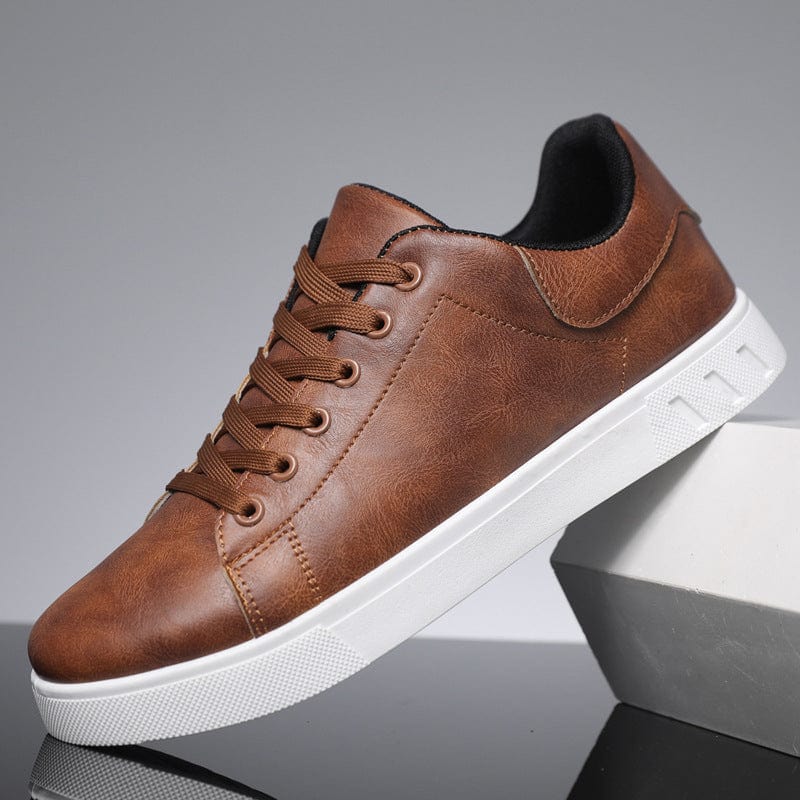 Primadon Schuhe Braun / 37.5 Damian | Elegante Leder-Sneaker für Herren klassisch