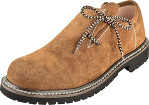Primadon Schuhe Hellbraun / 39 Franz | Elegante Haferlschuhe Herren aus Wildleder für Alltag