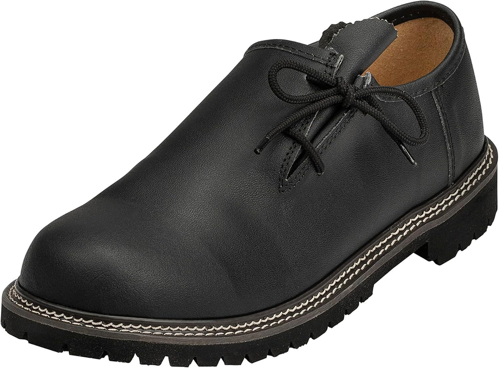 Primadon Schuhe Schwarz Glänzend / 39 Franz | Elegante Haferlschuhe Herren aus Wildleder für Alltag