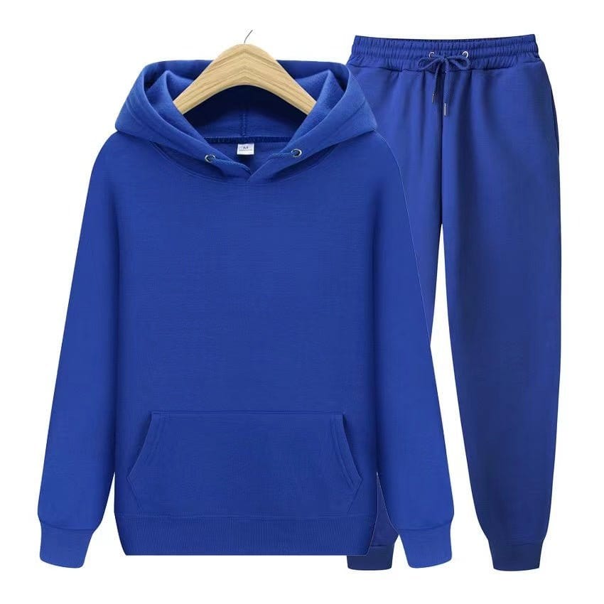 Primadon Sets Blau / S Robin | Bequemes Hoodie Set für Unisex mit Jogginghose