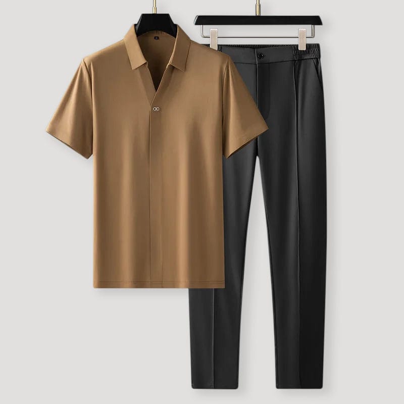 Primadon Sets Duke | Atmungsaktives Herren Set aus Eis-Seide Sommer