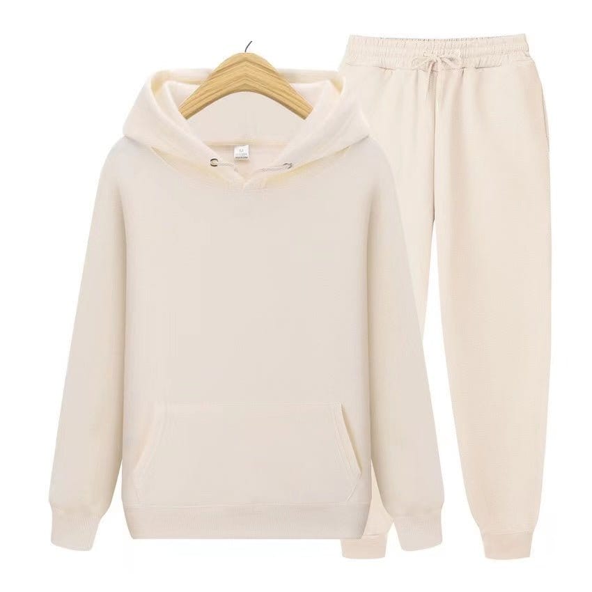 Primadon Sets Khaki / S Robin | Bequemes Hoodie Set für Unisex mit Jogginghose