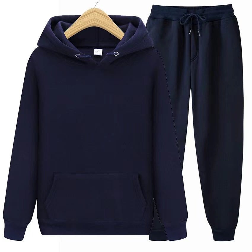 Primadon Sets Marineblau / S Robin | Bequemes Hoodie Set für Unisex mit Jogginghose