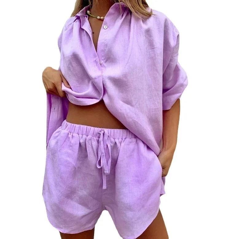 Primadon Sets Mavi | lässiges Set für Damen Sommer