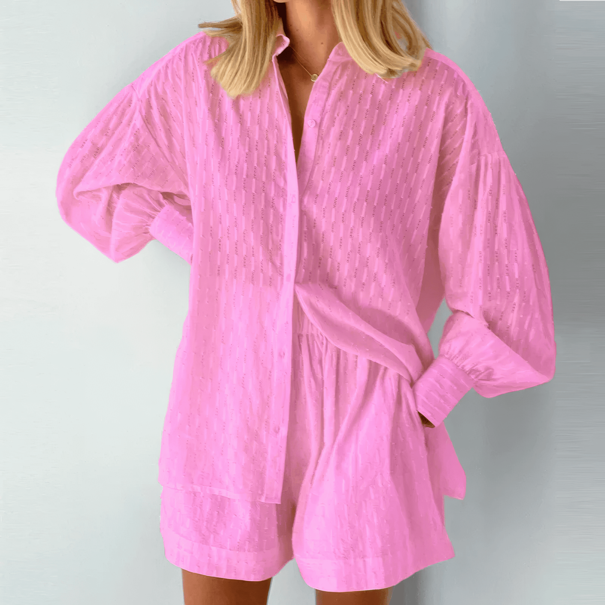 Primadon Sets & Outfits Rosa / S Maelis lässiges Sommer-Set für Damen Baumwolle