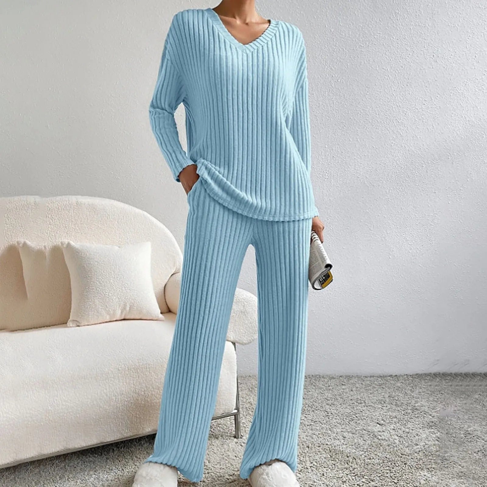 Primadon Sets & Outfits Türkis / S Elara | lässiges Lounge-Set für Damen Sommer