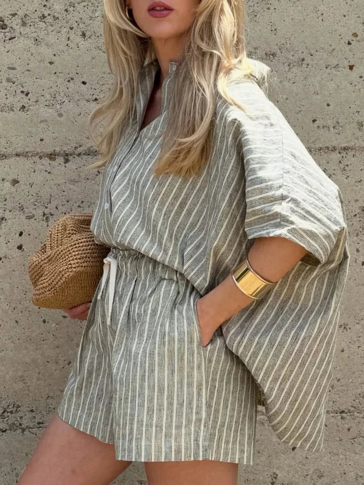 Primadon Sets Sophie | eleganter Zweiteiler für Damen Sommer lässig