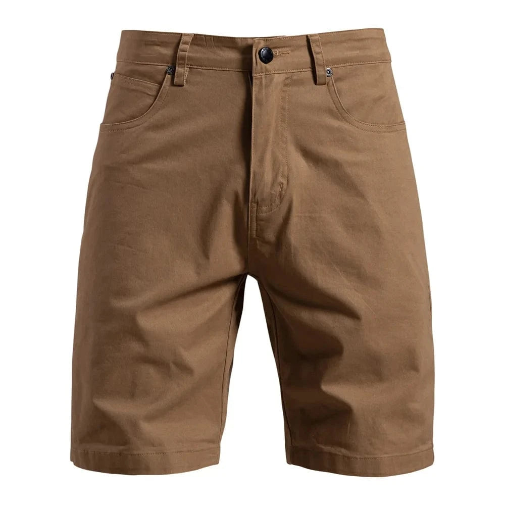Primadon Shorts dunkelkhaki / 38 Bari lässige Baumwollshorts für Herren Sommer