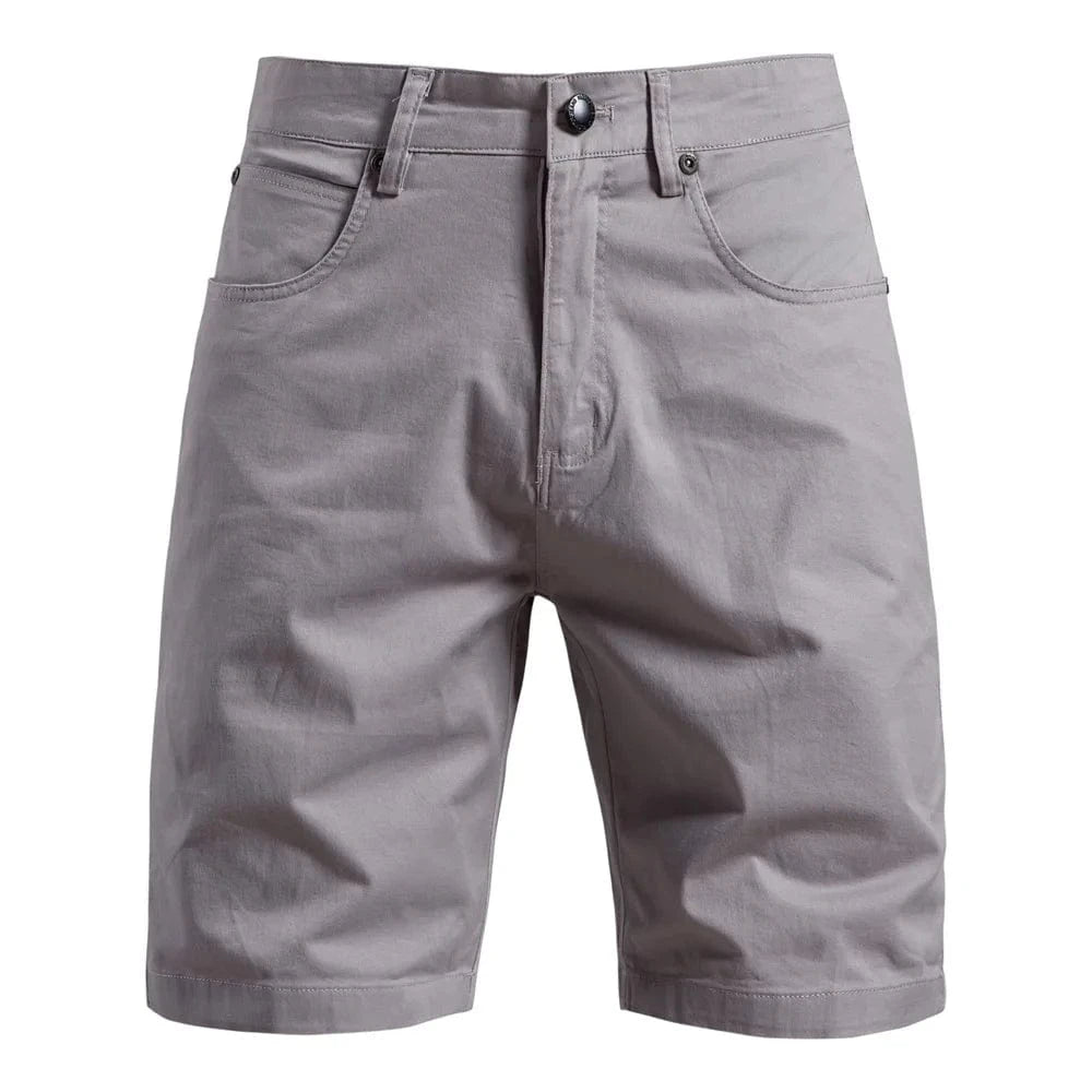 Primadon Shorts hellgrau / 34 Bari lässige Baumwollshorts für Herren Sommer