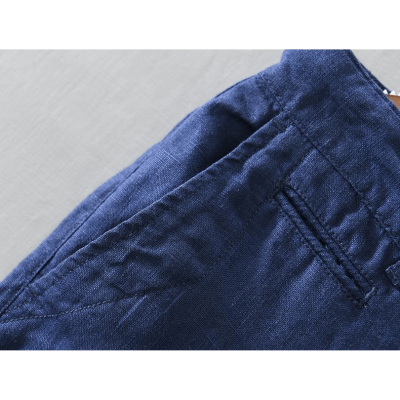 Primadon Shorts Kostas | Atmungsaktive Leinen-Shorts für Herren Sommer