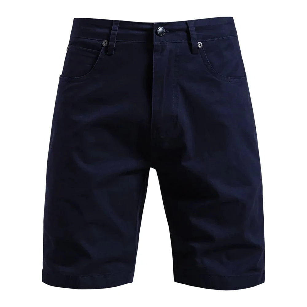 Primadon Shorts marine / 38 Bari lässige Baumwollshorts für Herren Sommer