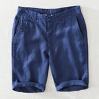 Primadon Shorts Marineblau / 29 Kostas | Atmungsaktive Leinen-Shorts für Herren Sommer