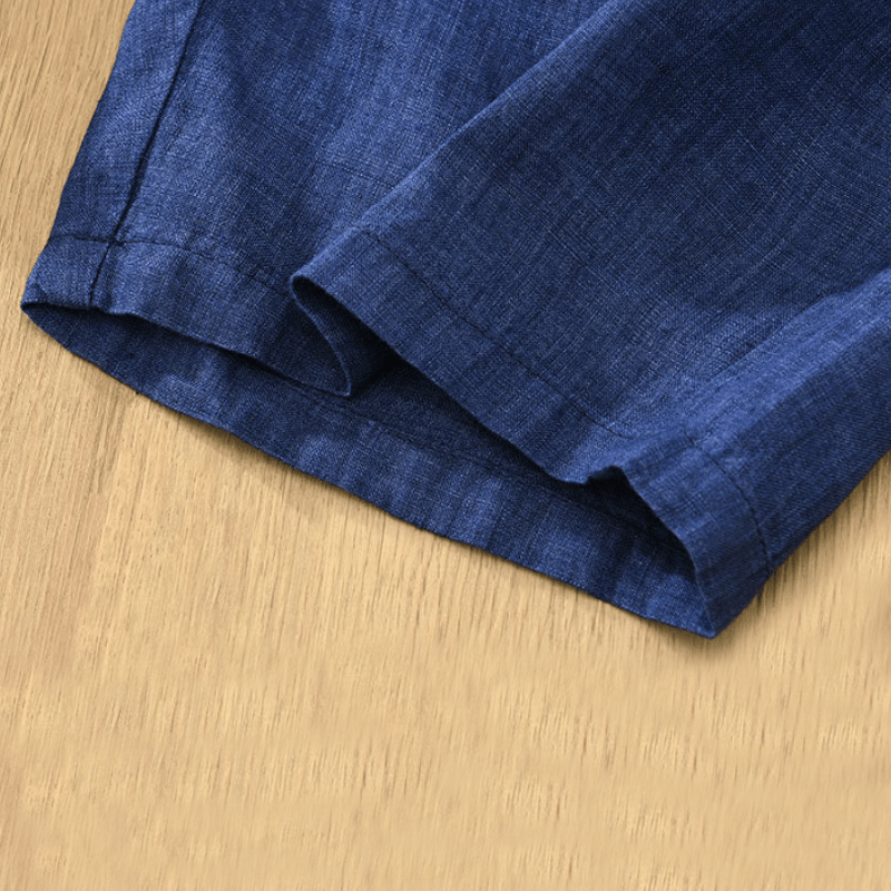 Primadon Shorts Marlow | Lässige Leinen Shorts für Herren Sommer