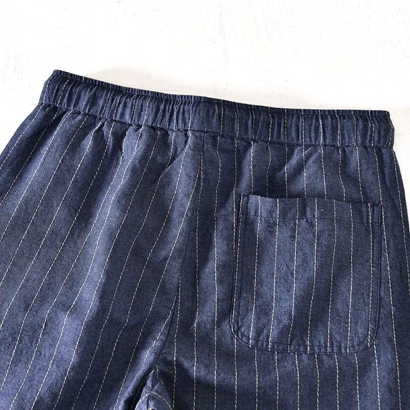 Primadon Shorts Massimo | Lässige Leinen Shorts für Herren Sommer