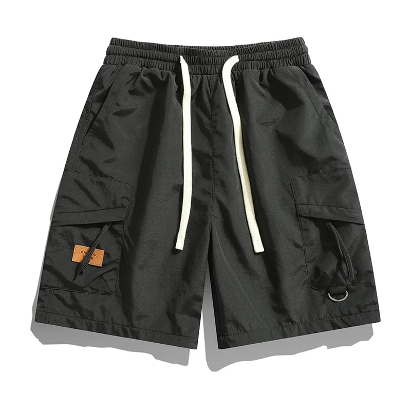 Primadon Shorts Schwarz / S Dave | Lässige Cargo-Shorts für Herren Sommer
