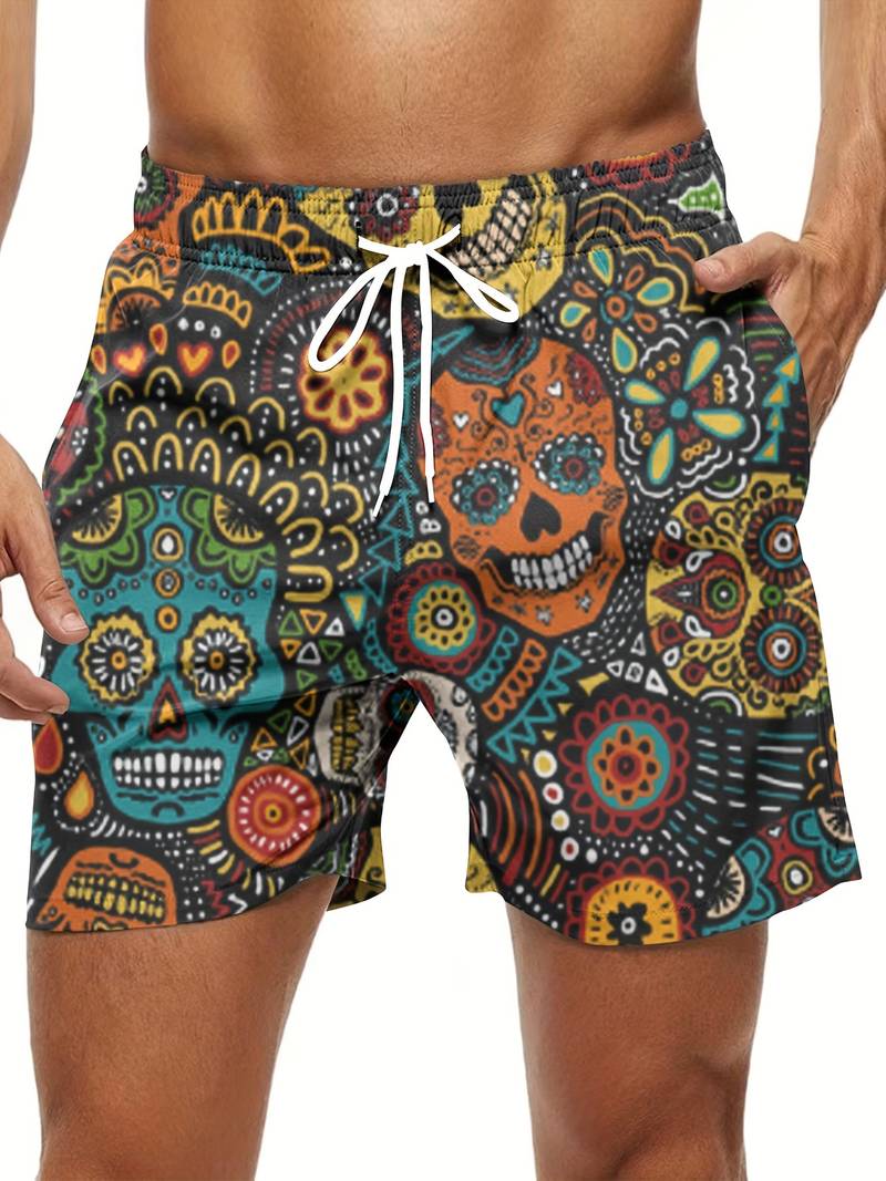 Primadon Shorts XS Julian | Trendige Hawaii-Shorts für Herren Sommer