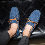 Primadon Slipper Fabio | Elegante Wildleder Mokassins für Herren Sommer
