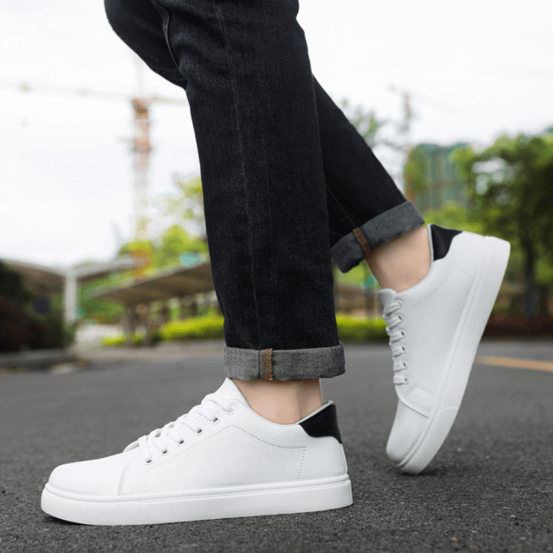 Primadon Sneaker Adrien elegante Ledersneakers für Herren atmungsaktiv
