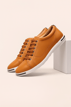 Primadon Sneaker Boston | eleganter Sneaker für Herren Leder