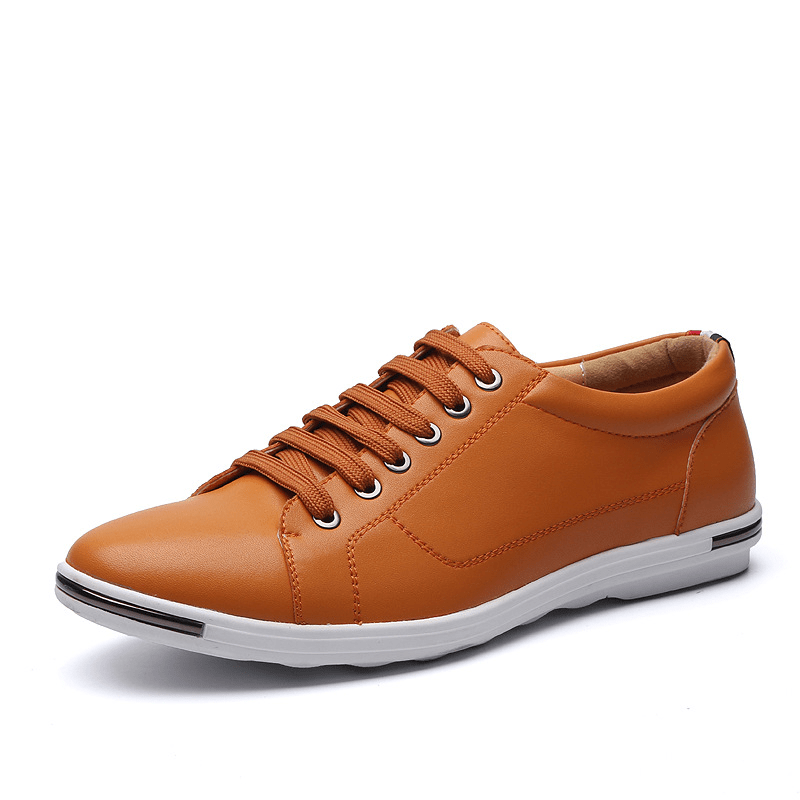 Primadon Sneaker Braun / 38.5 Boston | eleganter Sneaker für Herren Leder
