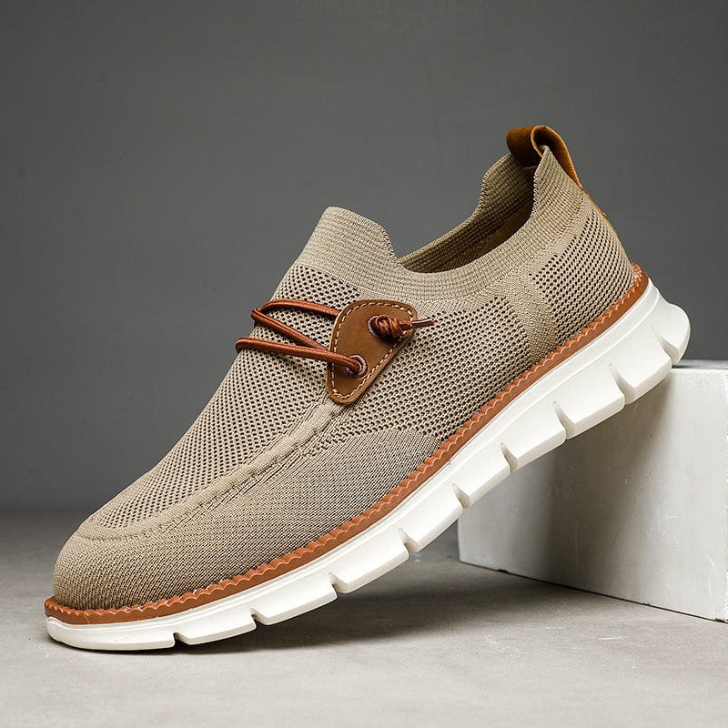Primadon Sneaker Braun / 38.5 Bruno | Atmungsaktive Sneakers für Herren Sommer