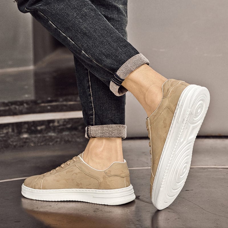 Primadon Sneaker Fabian elegante Ledersneakers für Herren atmungsaktiv