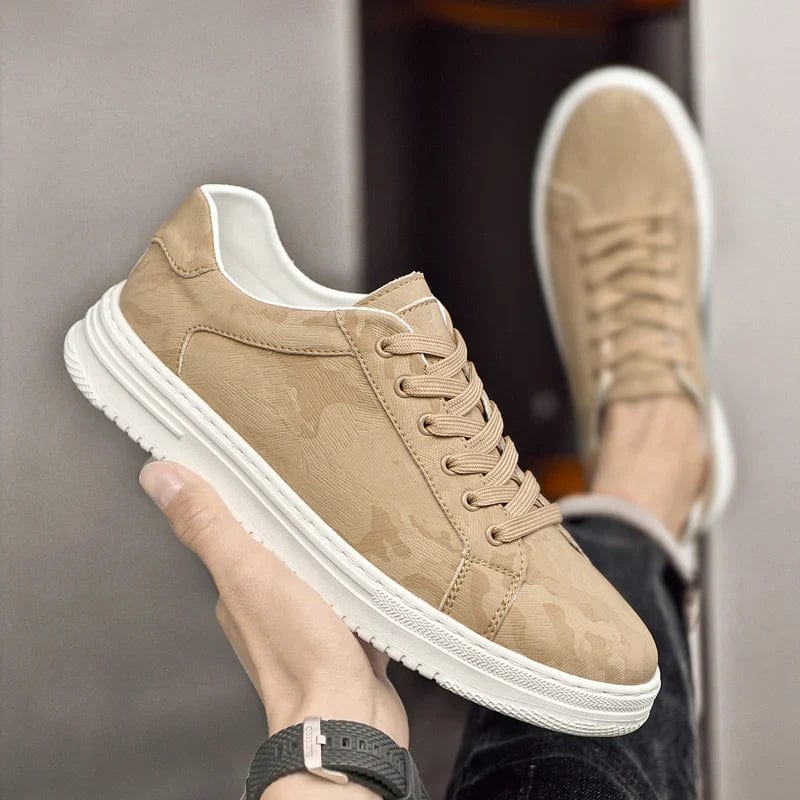 Primadon Sneaker Fabian elegante Ledersneakers für Herren atmungsaktiv