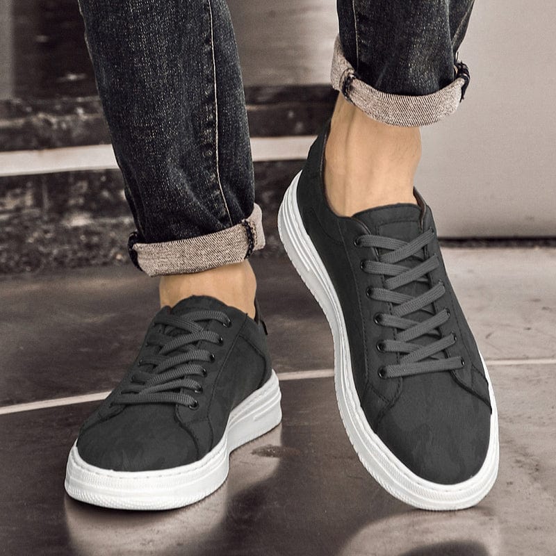 Primadon Sneaker Fabian elegante Ledersneakers für Herren atmungsaktiv