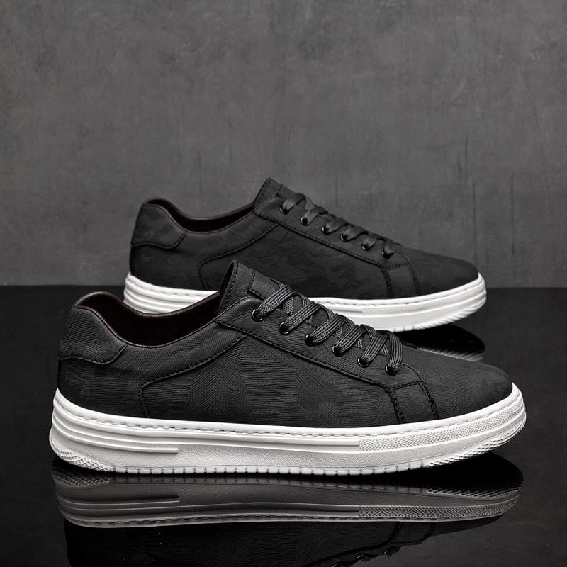 Primadon Sneaker Fabian elegante Ledersneakers für Herren atmungsaktiv