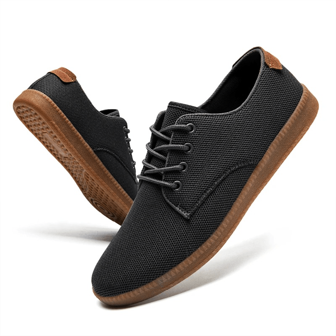 Primadon Sneaker Grau / 38.5 Bert | Atmungsaktive Sneaker Herren für jeden Anlass