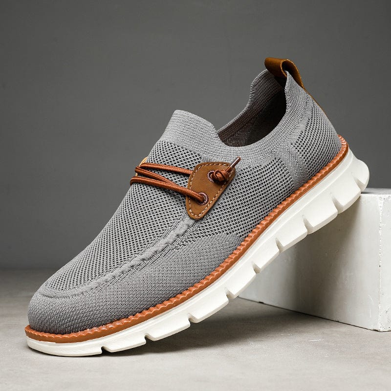 Primadon Sneaker Grau / 38.5 Bruno | Atmungsaktive Sneakers für Herren Sommer