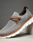Primadon Sneaker Grau / 38.5 Bruno | Atmungsaktive Sneakers für Herren Sommer