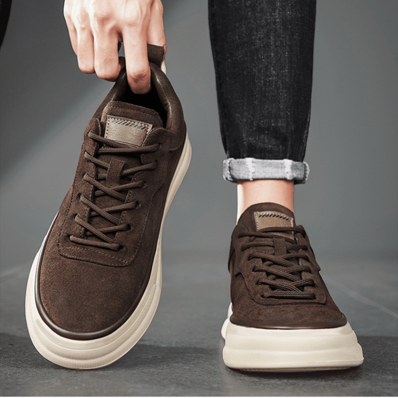Primadon Sneaker Levin elegante Wildleder Sneakers für Herren bequem