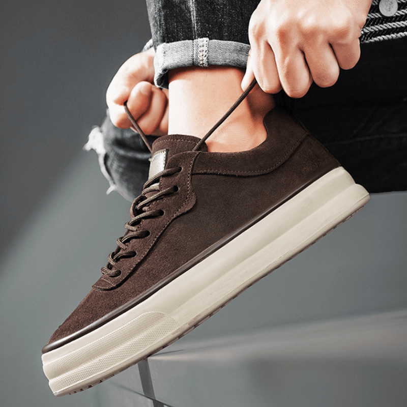 Primadon Sneaker Levin elegante Wildleder Sneakers für Herren bequem