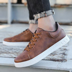 Primadon Sneaker Lucien atmungsaktive Ledersneakers für Herren gepolstert