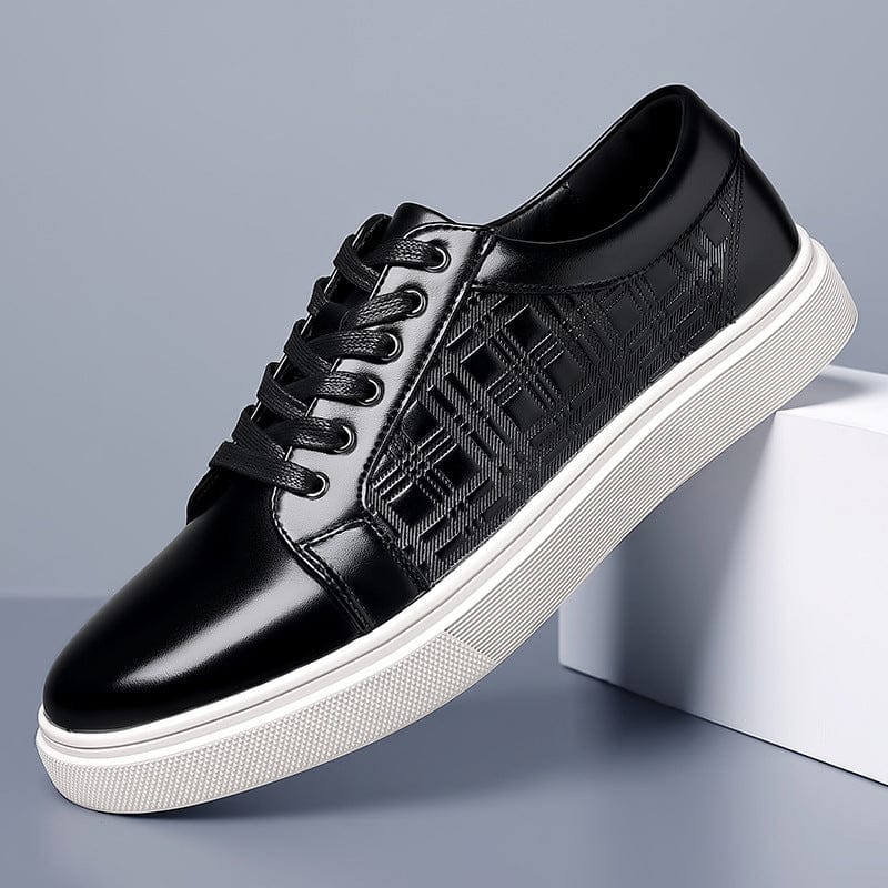 Primadon Sneaker Schwarz / 37.5 Andréas | Elegante Sneaker aus Veganleder für Herren
