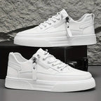Primadon Sneaker Simon elegante Leder-Sneakers für Herren mit Reißverschluss
