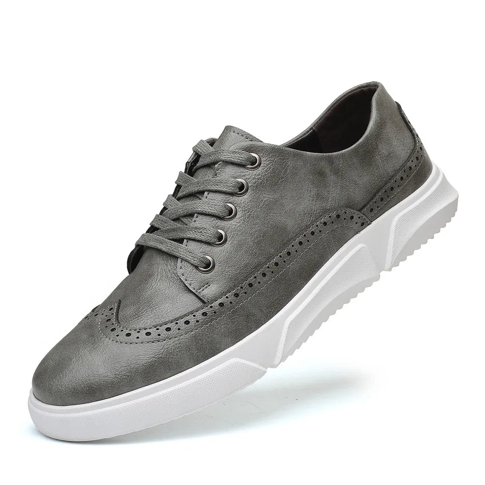 Primadon Sneaker Tobias | Bequeme Sneaker aus Veganleder für Unisex Alltag