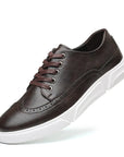 Primadon Sneaker Tobias | Bequeme Sneaker aus Veganleder für Unisex Alltag