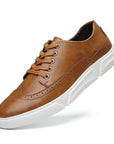 Primadon Sneaker Tobias | Bequeme Sneaker aus Veganleder für Unisex Alltag